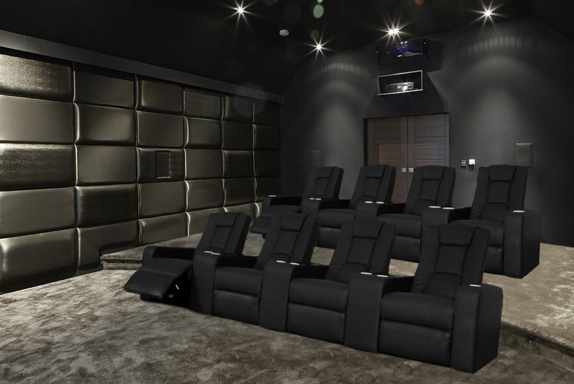 4 Seater Recliner Home Theatre Lounge and Recliner Lounge Suites